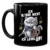 MoonWorks® Kaffee-Tasse Gaming ich altere nicht ich level up! Zocker Sprüche Fun-Shirt Katze Cat Videospiele lustig schwarz Keramik-Tasse - 2