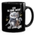 MoonWorks® Kaffee-Tasse Gaming ich altere nicht ich level up! Zocker Sprüche Fun-Shirt Katze Cat Videospiele lustig schwarz Keramik-Tasse - 1