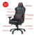 ROG Chariot Core Gaming-Stuhl (Rennwagen-Stil, Stahlrahmen, Atmungsaktiver Innenschaum und Kunstlederoberfläche, Lendenkissen, 145° neigbare Rückenlehne) - 7