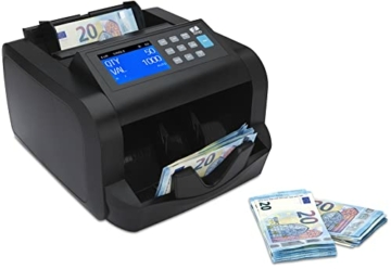 ZZap NC20 Pro Geldscheinzähler für gemischte Stückelungen & Falschgelddetektor - Geldzählmaschine Geldzähler Banknotenzählmaschine - 3