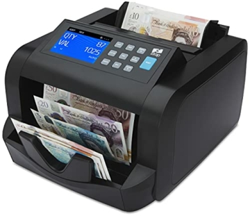 ZZap NC20 Pro Geldscheinzähler für gemischte Stückelungen & Falschgelddetektor - Geldzählmaschine Geldzähler Banknotenzählmaschine - 6