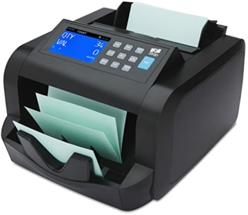 ZZap NC20 Pro Geldscheinzähler für gemischte Stückelungen & Falschgelddetektor - Geldzählmaschine Geldzähler Banknotenzählmaschine - 9