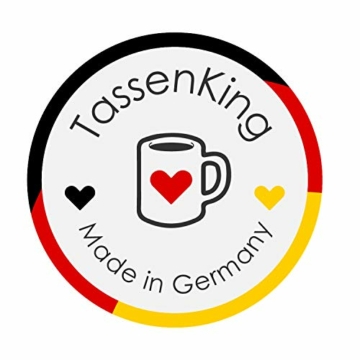 Tasse mit Spruch ICH KAM, SAH UND HATTE DIREKT KEINEN BOCK! - Geschenk für Kollegin, Chef, Chefin Sprüche Tassen schwarz lustig - 6