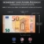 Banknotenprüfer & Geldzählmaschine Banknoten 2in1 - Einzeln einlegen - Banknotenprüfer Falschgelderkennung mit UV/MG/IR für falsche Euro-, Pfund-, Dollarscheine - mobiler Scanner Testlicht & kompakt - 2