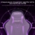Dowinx Gaming Stuhl Ergonomischer Gamer Stuhl mit Lendenwirbelstütze, PC Bürostuhl Rückenlehne Verstellbarer Drehsessel mit Fußstütze (Schwarz&Violett - 4