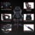 Dowinx Gaming Stuhl Racing Gamer Stuhl mit Frühling Kissen, Ergonomischer Gaming Sessel mit Massage, Bürostuhl PU Leder PC-Stuhl Verbreiterte Rückenlehne 150KG (Schwarz Grau) - 8