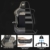 Fantasylab Gaming Stuhl 200KG Belastbarkeit Bürostuhl 200KG Verstellbare Armlehne 4D Gamer Stuhl mit Lendenwirbelstütze Chefsessel Ergonomischer Schreibtischstuhl Gaming Chair Schwarz/Grau - 7