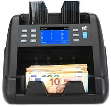 ZZap NC55 Banknotenzähler für gemischte Stückelungen & Falschgelddetektor - Geldzählmaschine Geldzähler Banknotenzählmaschine - 3