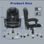 naspaluro Ergonomischer Bürostuhl, Schreibtischstuhl mit Hoher Rückenlehne und Höhenverstellbar, PU Leder Drehstuhl, Liegestuhl für Büro, Zuhause - 3