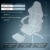 Dowinx Gaming Stuhl Ergonomischer Gamer Stuhl mit Lendenwirbelstütze, PC Bürostuhl Rückenlehne Verstellbarer Drehsessel mit Fußstütze (Schwarz&grau - 7