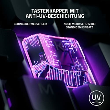 Razer Ornata V3 X - Flache Membran-Tastatur mit Chroma RGB (Lautlose Membran-Switches, Ergonomische Handballenauflage, Tastenkappen Anti-UV-Beschichtun) QWERTZ DE-Layout | Schwarz - 4