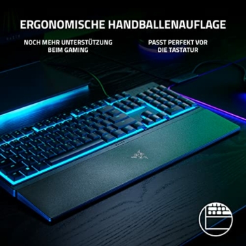 Razer Ornata V3 X - Flache Membran-Tastatur mit Chroma RGB (Lautlose Membran-Switches, Ergonomische Handballenauflage, Tastenkappen Anti-UV-Beschichtun) QWERTZ DE-Layout | Schwarz - 7